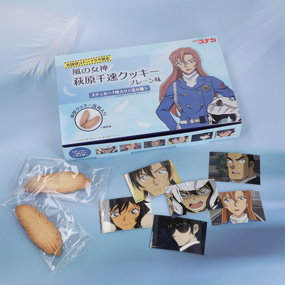名探偵コナンプラザ 風の女神・萩原千速クッキー （プレーン味）