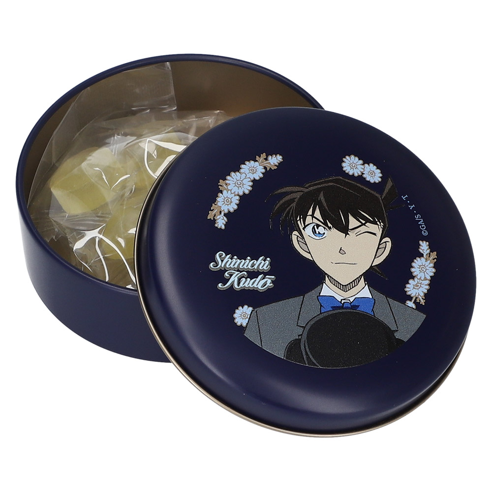 名探偵コナン アプリ会員限定 緋色の弾丸 缶バッジ 工藤新一 工藤新一｜「名探偵コナンプラザ」公式オンライン会場