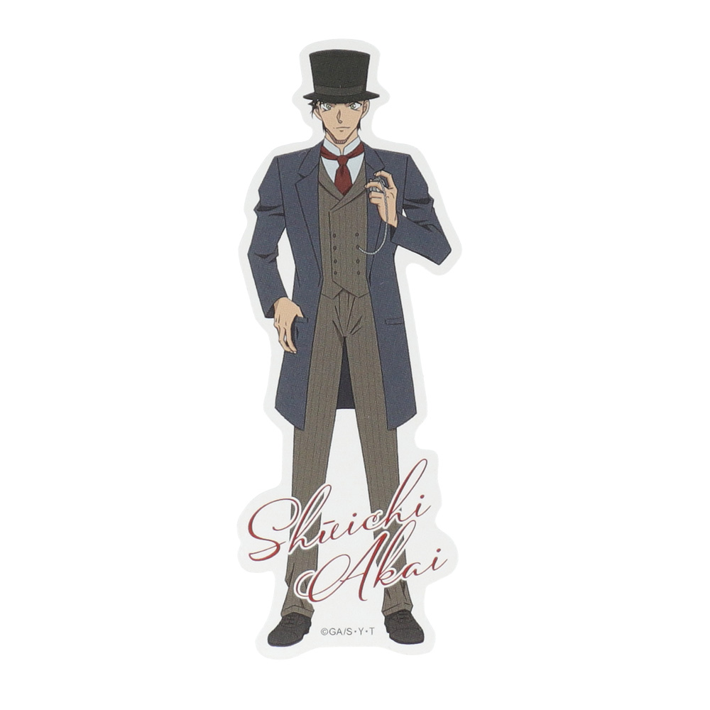 名探偵コナンプラザ アンティーク ダイカットステッカー 赤井秀一
