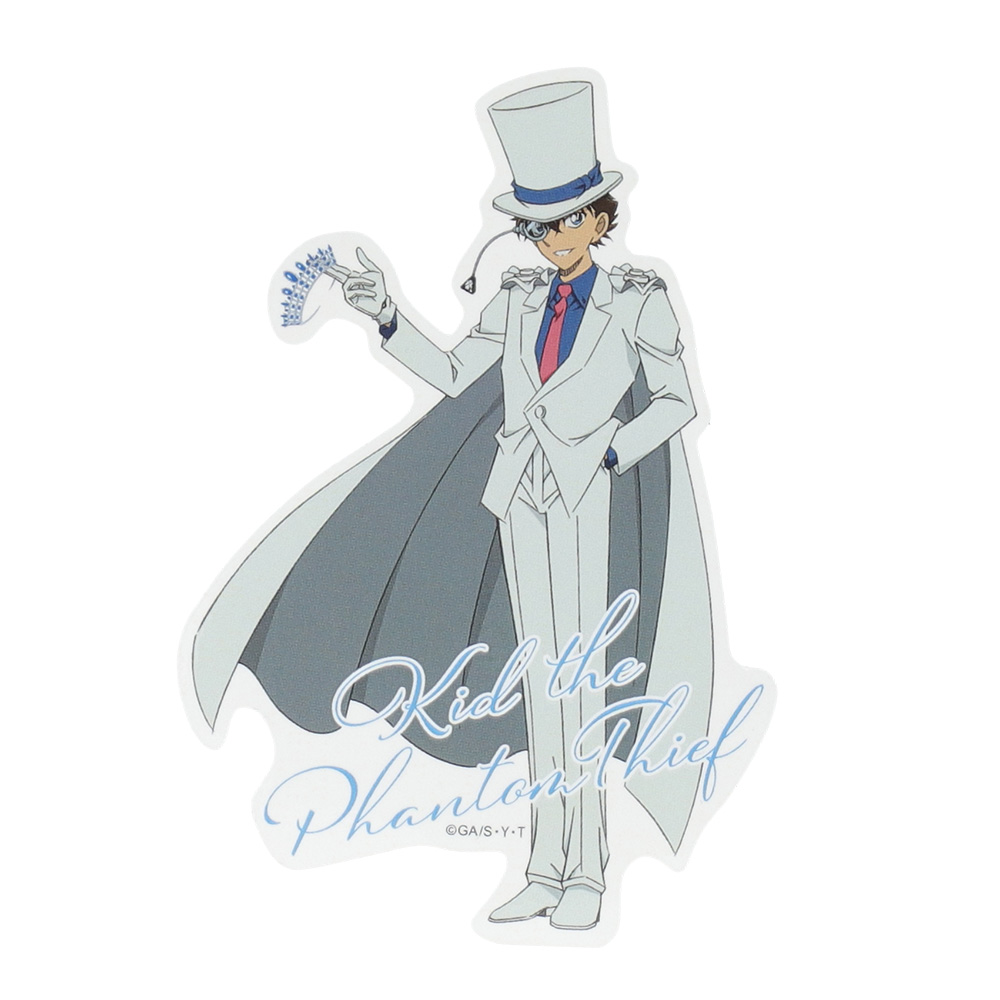 名探偵コナンプラザ アンティーク ダイカットステッカー 怪盗キッド