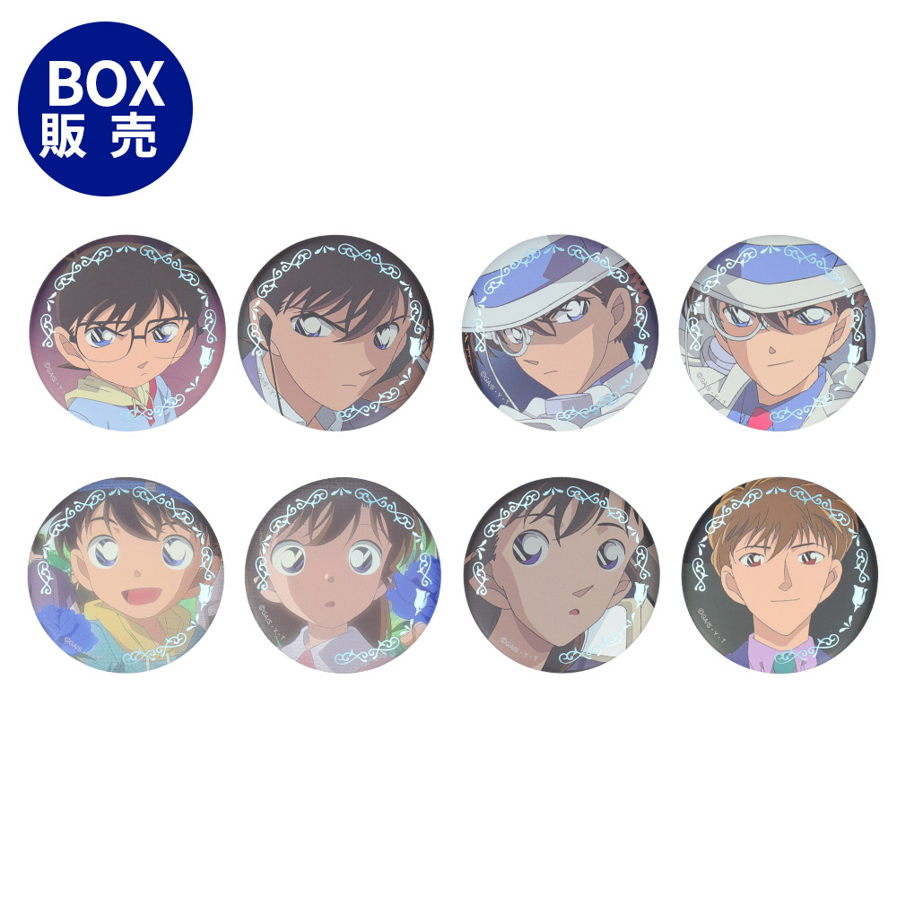 【BOX】名探偵ｺﾅﾝﾌﾟﾗｻﾞ ｱﾆﾒ30周年 場面写TD缶ﾊﾞｯｼﾞ 「集められた名探偵！工藤新一VS怪盗ｷｯﾄﾞ」