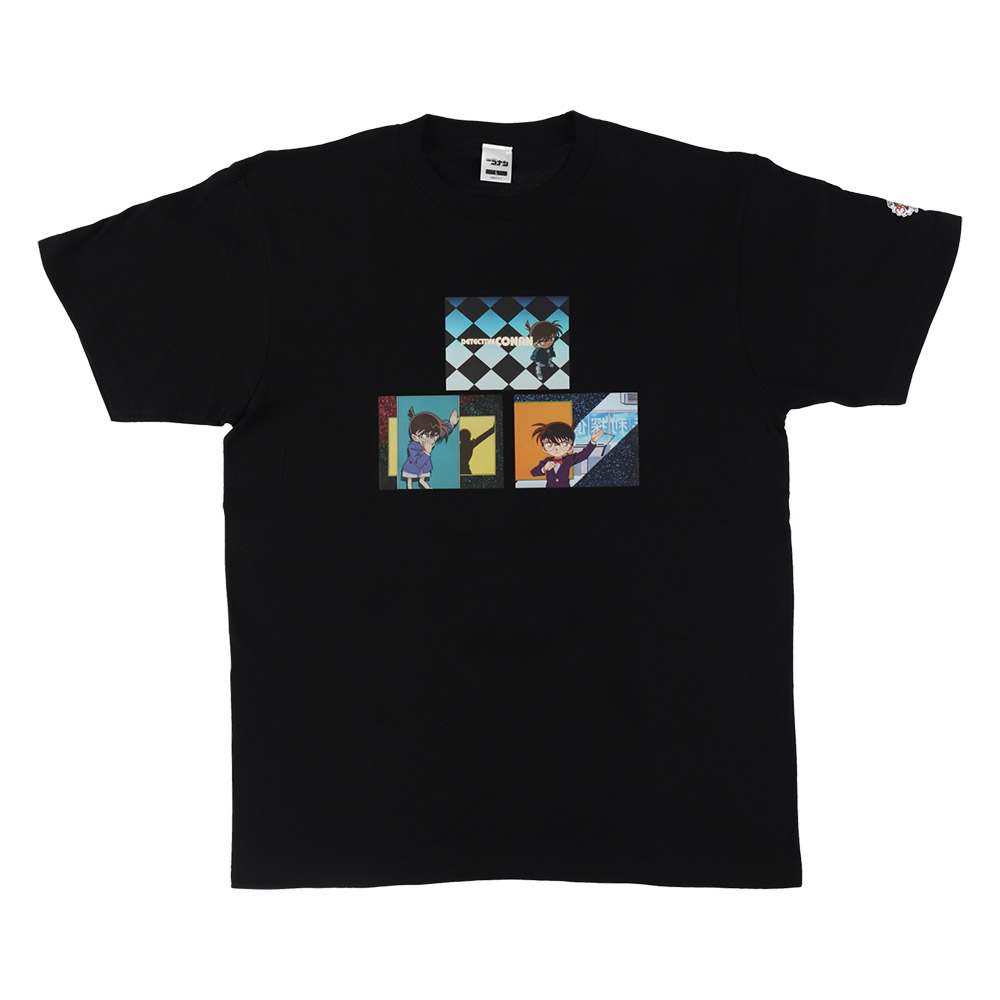 名探偵コナンプラザ アニメ30周年 オープニング場面写Tシャツ3 M