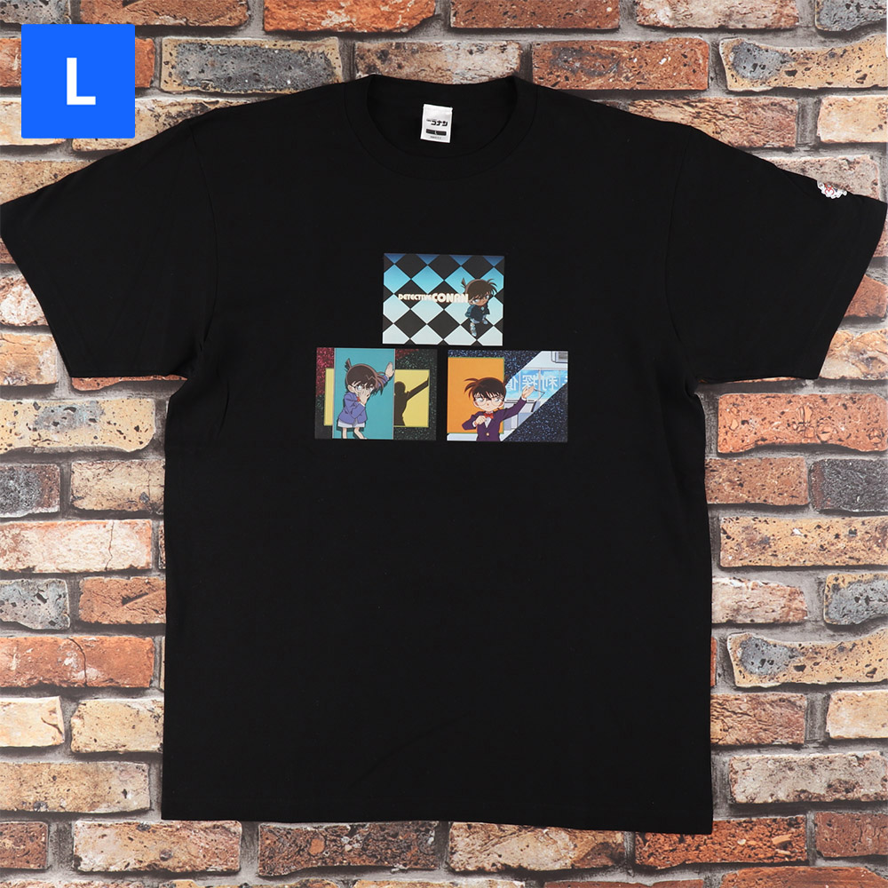 名探偵コナンプラザ アニメ30周年 オープニング場面写Ｔシャツ③ L