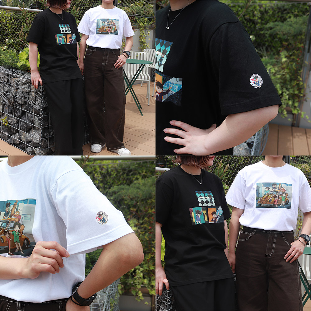名探偵コナンプラザ アニメ30周年 オープニング場面写Tシャツ5 M