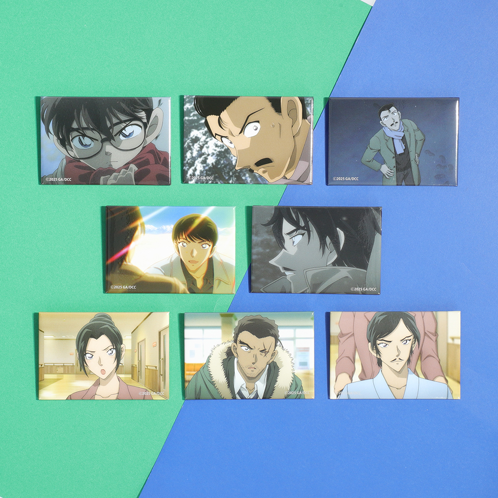 名探偵コナン 劇場版28弾 場面写トレーディングスクエア缶バッジ②