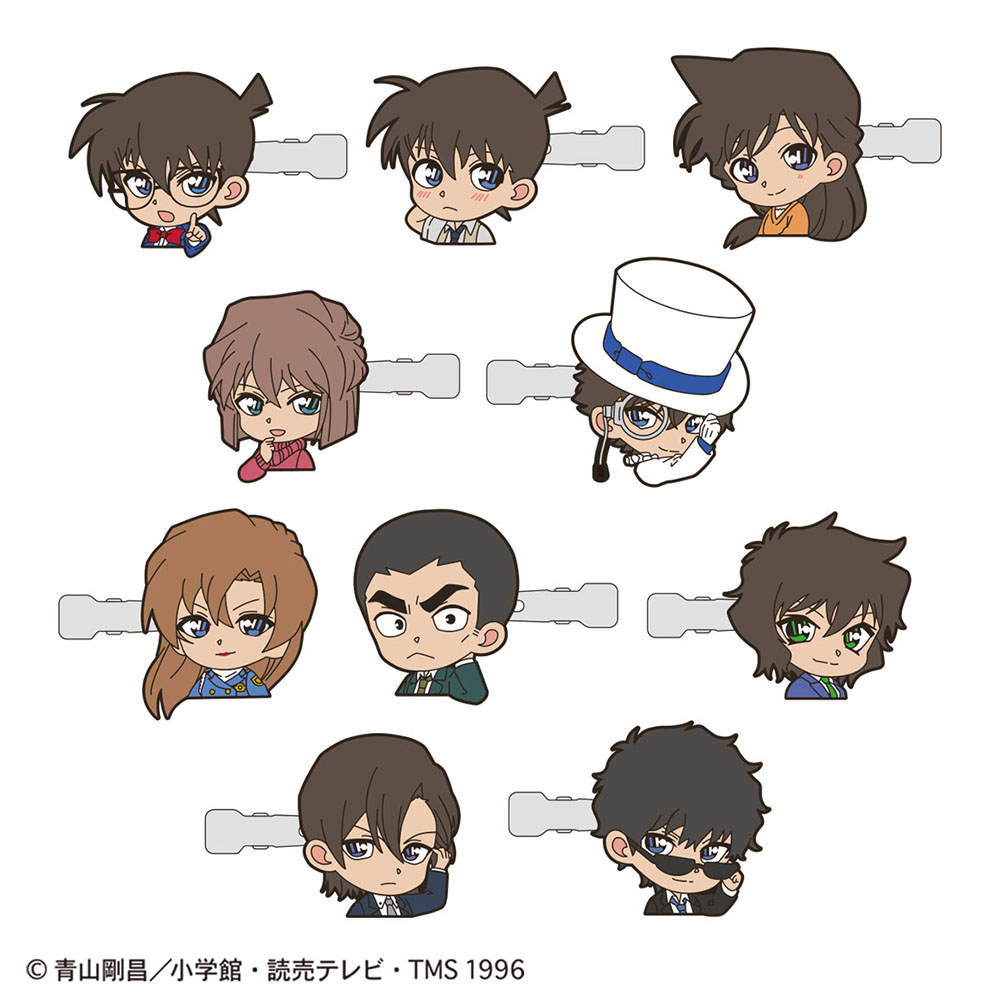 名探偵コナン前髪クリップコレクション(ミニキャラvol.1)