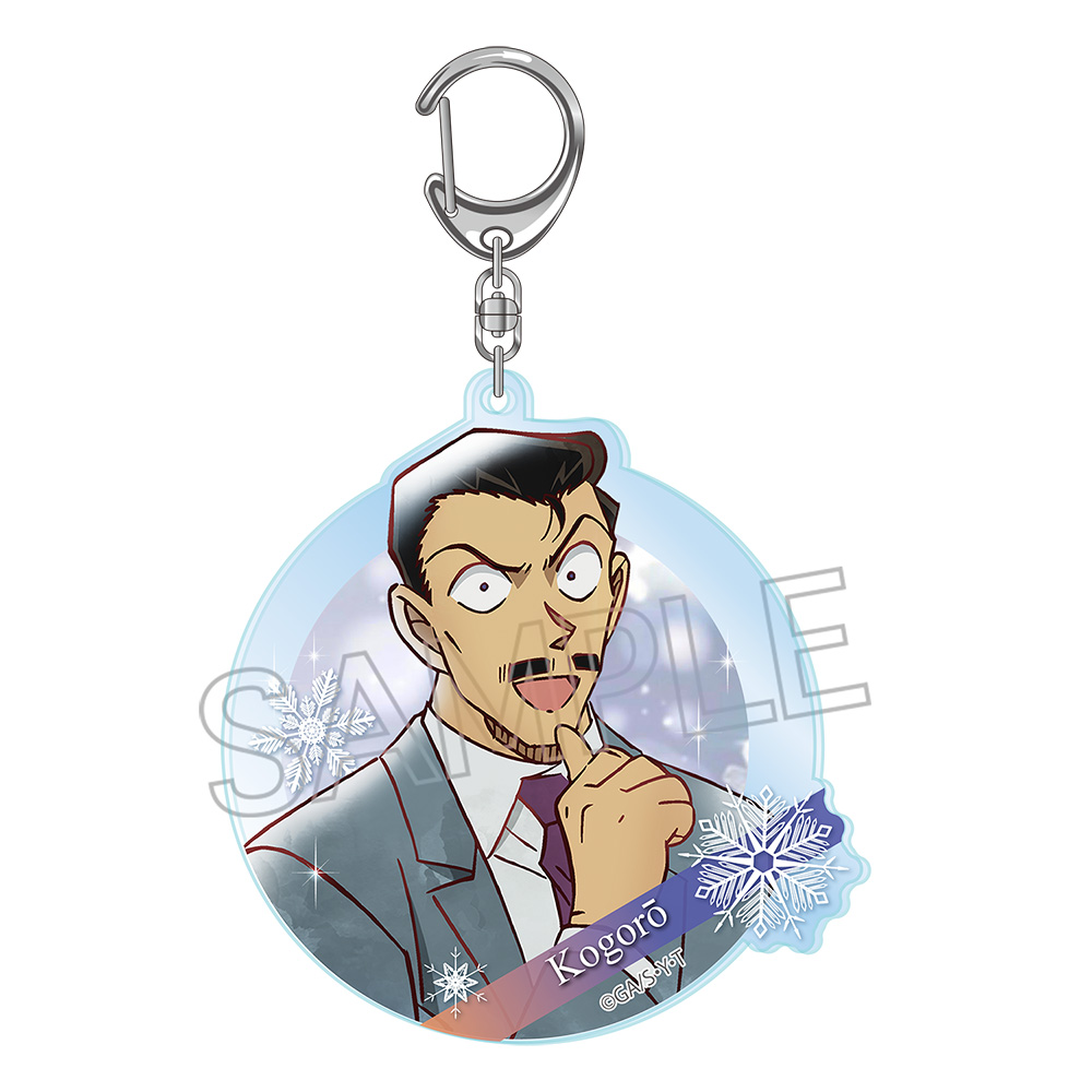 名探偵コナン ウェットカラーシリーズ vol.6　アクリルキーホルダー　毛利小五郎