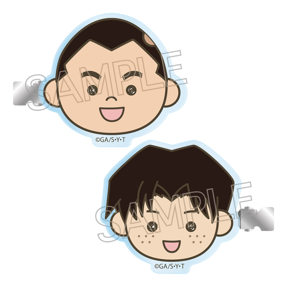 名探偵コナン 前髪クリップ Vol.4 -フェイス- 小嶋元太&円谷光彦