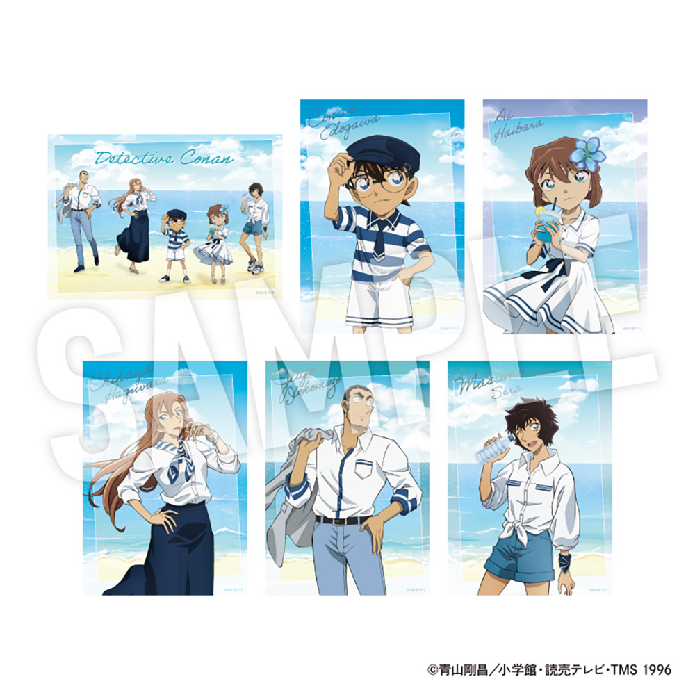 名探偵コナンクリアフォトカードセット Seaside