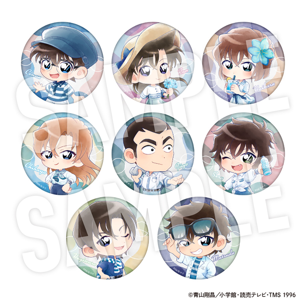 【単品】名探偵コナン トレーディング缶バッジ Seasideデフォルメ