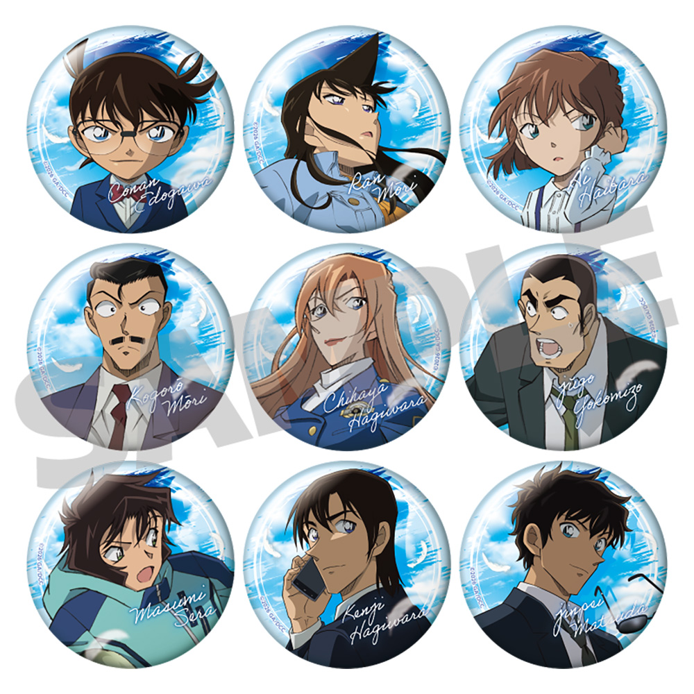 名探偵コナン劇場版ハイウェイの堕天使 TD缶ミラー  本ポスター