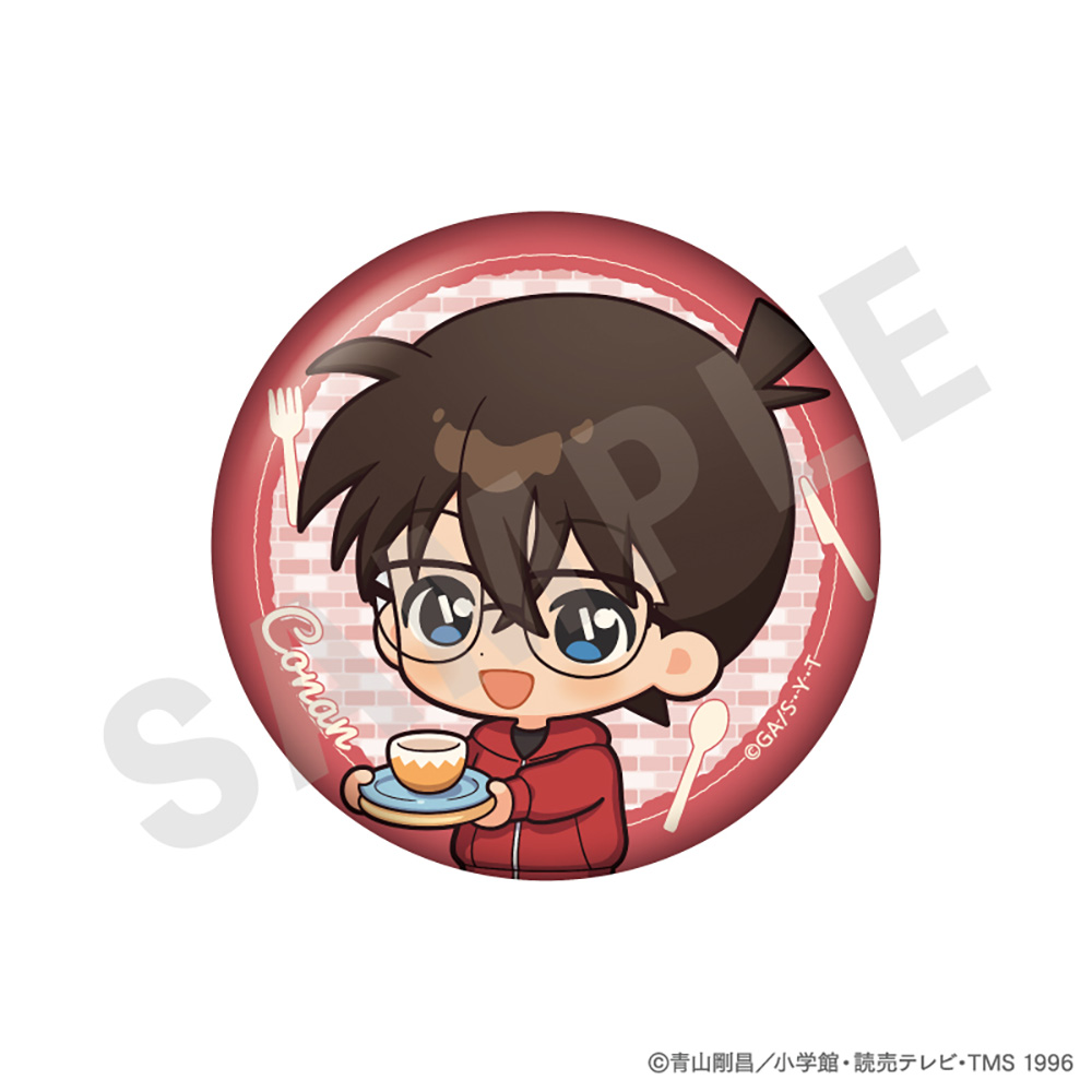 単品】名探偵コナン TD缶バッジ ミニキャラキッチンver.
