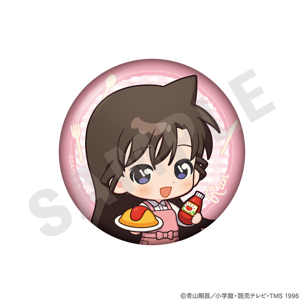単品】名探偵コナン TD缶バッジ ミニキャラキッチンver.
