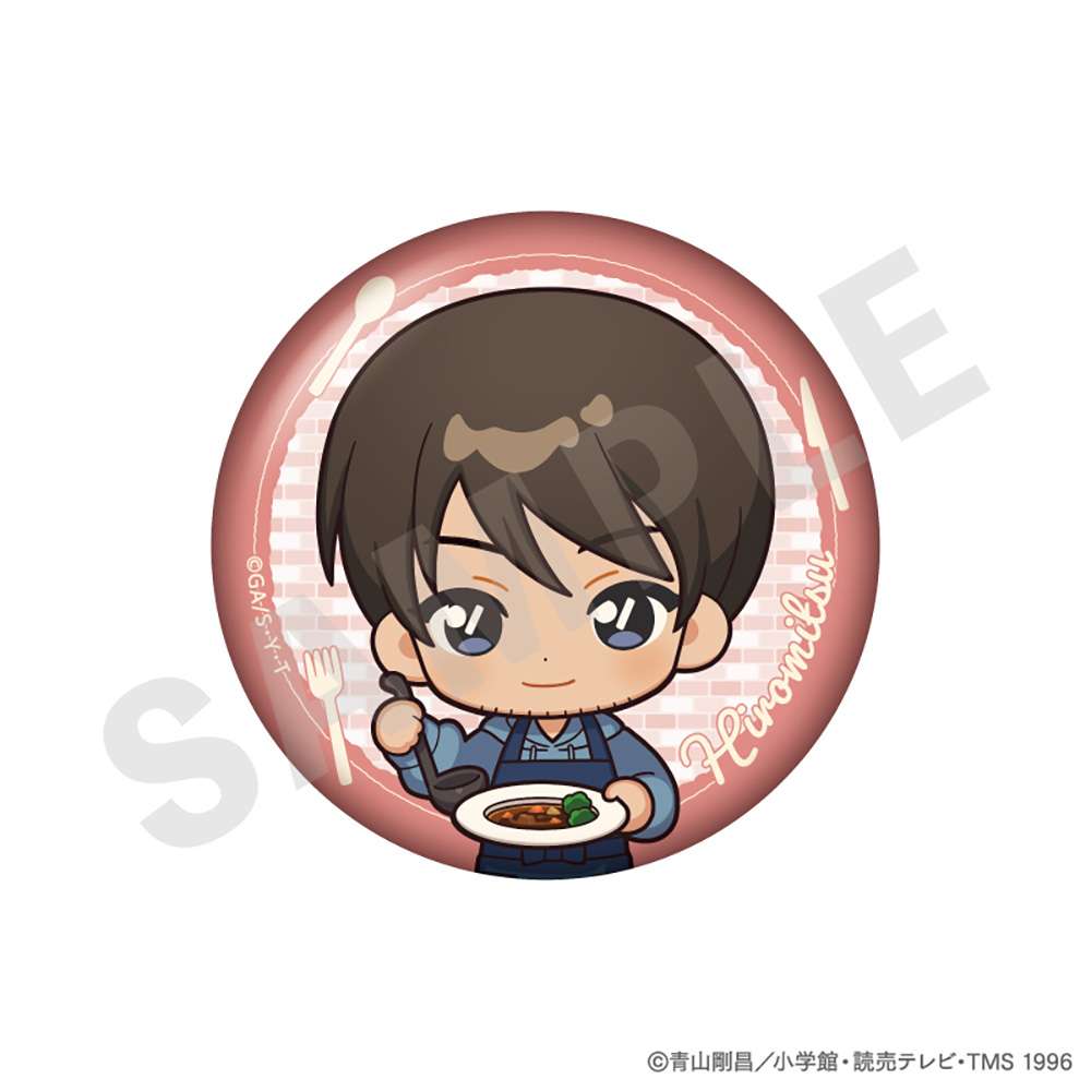 単品】名探偵コナン TD缶バッジ ミニキャラキッチンver.